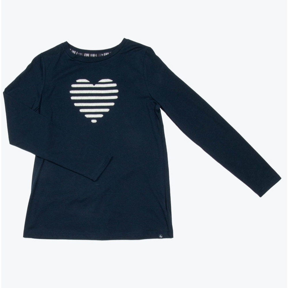 LUG NWT DORY TOP SOLID BLACK SIZE M LONG SLEEVE “ANGELS ARE NEAR” ON WRI…